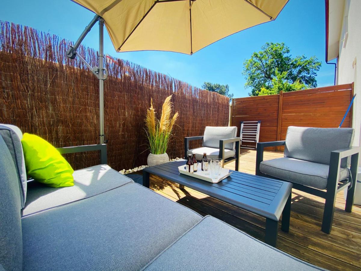 Appartement Tout Confort, Belle Terrasse. Biscarrosse Exterior foto
